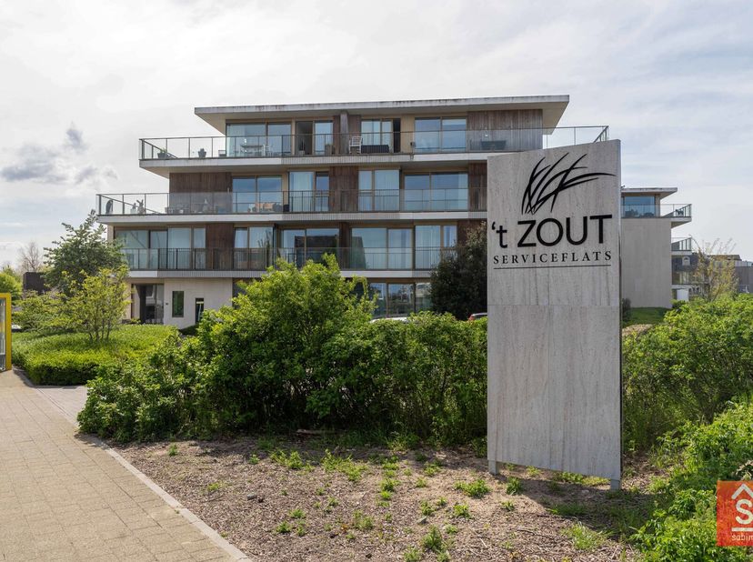 Licht appartement met diensten in residentie t Zout in Sint-Idesbald (Koksijde)&lt;br /&gt;
Gelegen op de 2e verdieping van de recente residentie t Zout (ge