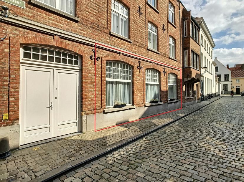 Dankzij de unieke ligging geniet u van alle voordelen van het stadsleven, terwijl u toch in een oase van rust verblijft. Het appartement is smaakvol i