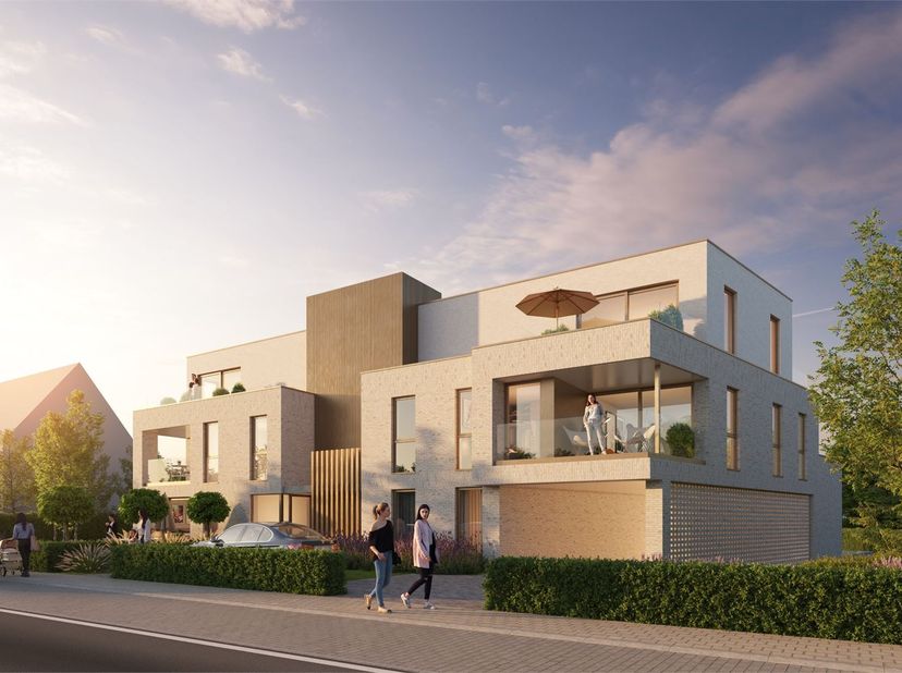 “Project D’Ora”, een uniek project bestaande uit 8 BEN-appartementen waar de nadruk ligt op de prachtige afwerkingsgraad in combinatie met riante terr