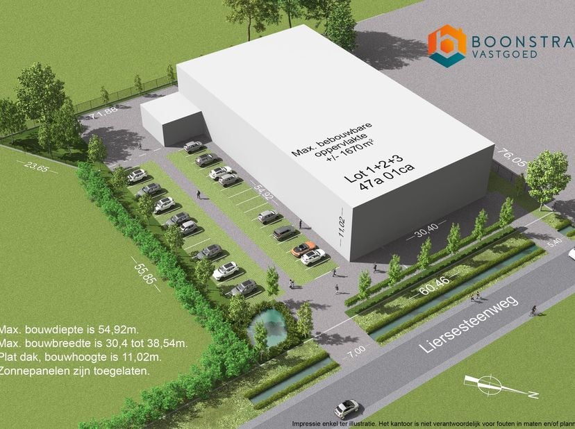 Deze projectgrond, gesitueerd op een strategische locatie in Heist-op-den-Berg, heeft een totale oppervlakte van 4701 m². De eigendom is gelegen op ee