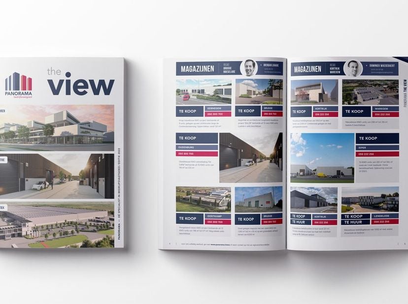 Met enige trots stellen wij de vierde editie van The View voor. Klik hier en blader door ons magazine.