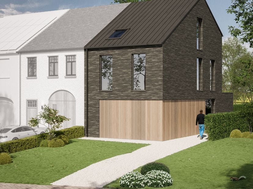 Ben je op zoek naar de ideale locatie om jouw droomhuis te bouwen, met de voordelen van een halfopen bebouwing? Deze bouwgrond biedt de mogelijkheid o