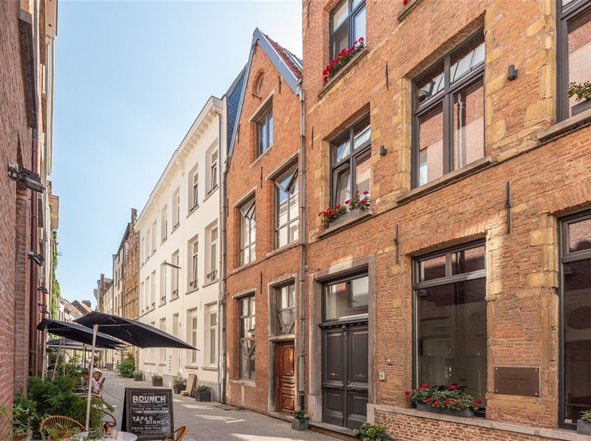 In één van de gezelligste straatjes van de stad, vlakbij de Sint-Carolus Borremeuskerk hebben wij het genoegen deze karaktervolle en instapklare wonin