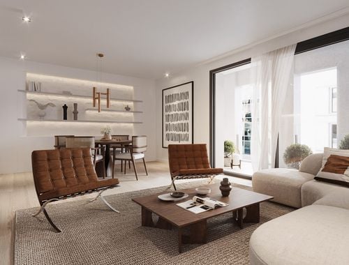                                         Studio met slaaphoek te koop in Brussel, € 385.000
