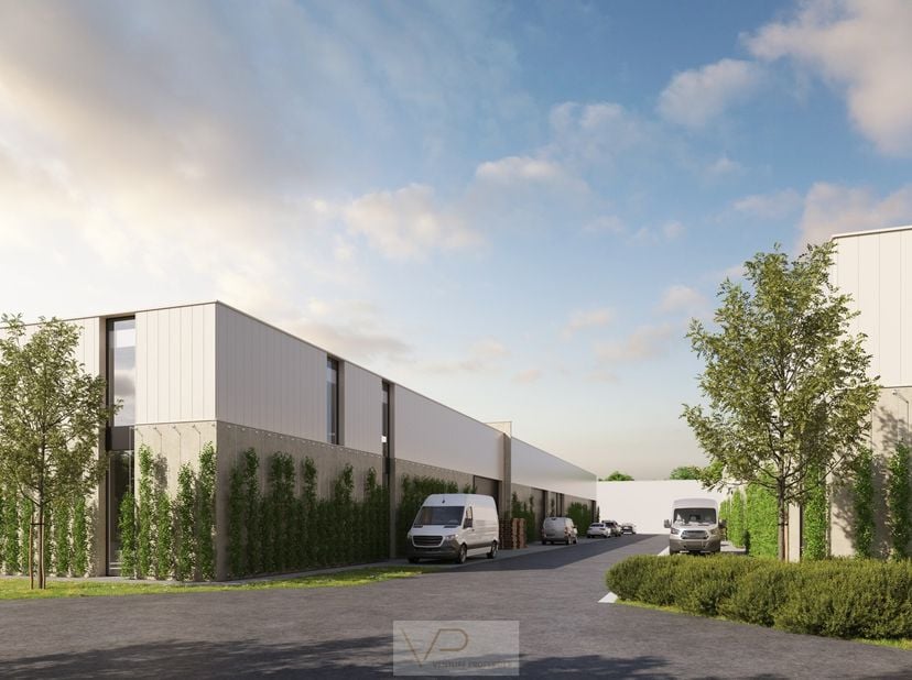 Op de uitstekend gelegen industriezone ‘De Vloeiende’ in Kapellen wordt momenteel een gloednieuw bedrijvenpark ontwikkeld, bestaande uit 20 moderne KM