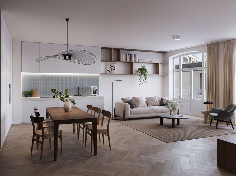 In het centrum van Blankenberge lanceren we het project, Maison Duysburgh. In totaal verrijzen er 39 appartementen ontworpen door het Blankenbergs arc