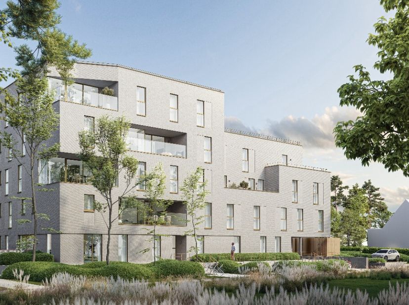 Het BEN-appartement biedt je een ruim en inpandig terras dat naadloos aansluit op de lichtrijke, open leefruimte. Het appartement is voorzien van 2 ro