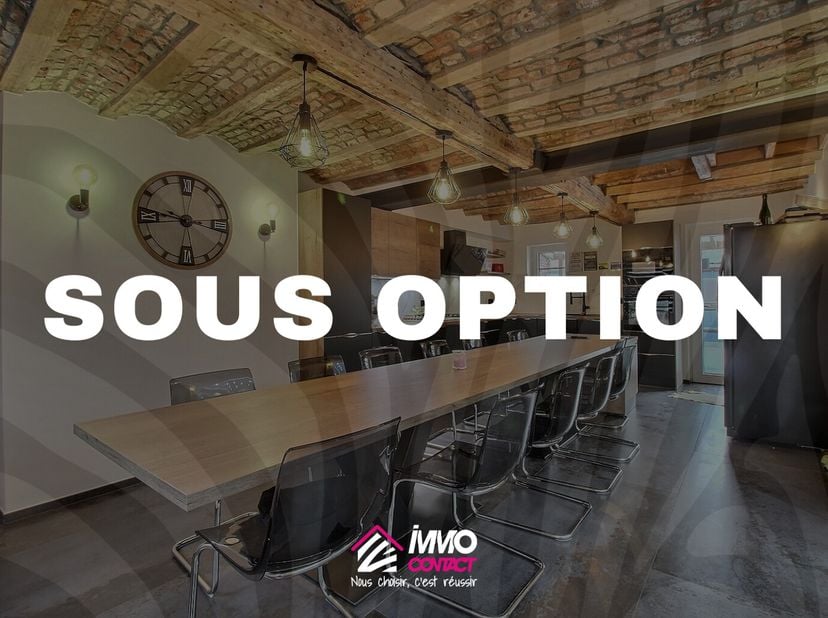 OPTION!!!!&lt;br /&gt;
Belle maison unifamiliale se situant à Wanfercée-Baulet.La maison est composée d&#039;un vaste séjour, mais également d&#039;une cuisine récent