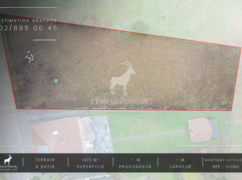 Référence agence : v6031-1380&lt;br /&gt;
Nous vous proposons ce beau et charmant terrain à vendre dans la belle région de MONTIGNY-LE-TILLEUL&lt;br /&gt;
Très bi
