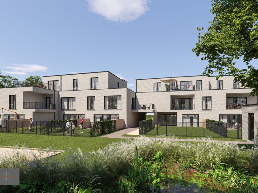 Prachtig nieuwbouwappartement met één slaapkamer en mooi terras.Ideaal investeringsappartement!Residentie De Rotonde - Mol: een kwalitatief en duurzaa