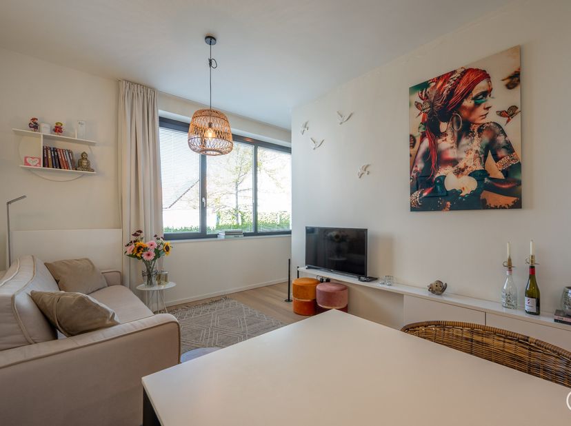 Appartement 1 chambre confortable et bien situé dans Duinenwater à Knokke.&lt;br /&gt;
Disposition :&lt;br /&gt;
hall d&#039;entrée avec toilettes séparées, agréable e
