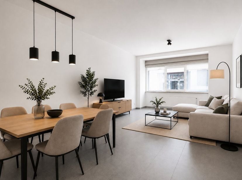 Dit recente en energiezuinige gelijkvloers appartement in residentie 'France' combineert modern wooncomfort met een uitstekende ligging. Het pand bevi