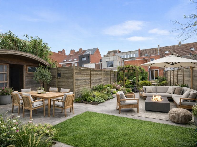 À vendre : charmante maison avec garage et agréable jardin de ville au cœur de Waregem !<br />
Située dans une rue calme à deux pas du centre de Wareg