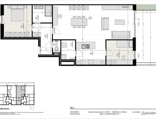                                         Appartement te koop in Melle, € 425.500
