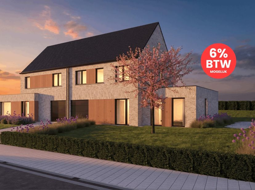 Ontdek deze moderne nieuwbouwwoning, een project van Steen Sterk.<br />
<br />
Via de inkomhal met gastentoilet komt u binnen in de lichtrijke leefrui