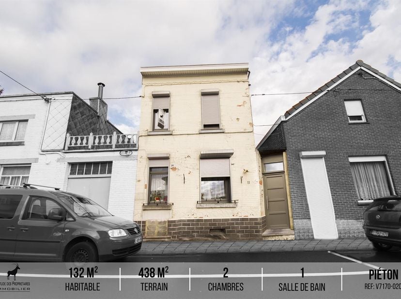 Zeer mooi huis te koop gelegen in PIETON.<br />
Dicht bij alle voorzieningen, het zal u bekoren met zijn ruimte en zijn prachtige TUIN.<br />
Dit eige