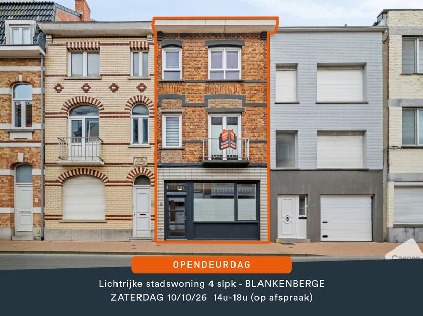 Maison à vendre à IJzerstraat 22,
                    8370 Blankenberge
