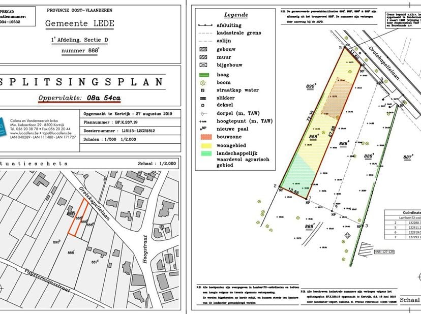 Terrain à vendre
                    à 9340 Lede