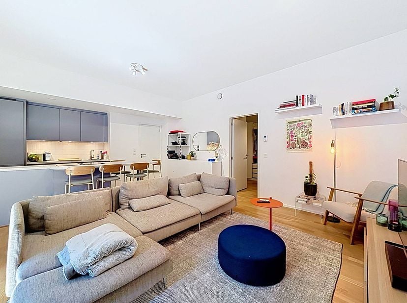 Bruxelles : Meublé et situé à deux pas de la Grand-Place de Bruxelles, à l'abris du passage et du bruit, vous trouverez un superbe appartement (85m²)