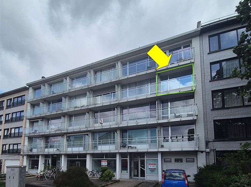 Ligging:<br />
<br />
Appartement (70 m²) op de 3° verdieping van een gebouw met lift, gelegen op de Bisschoppenhof nabij alle voozieningen (winkels