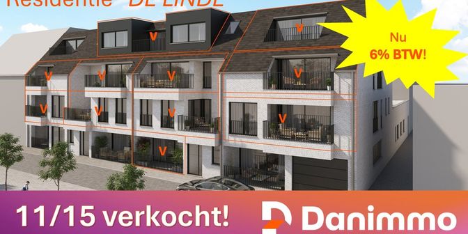 Appartement te koop in Lindenlaan 2, 9940 Ertvelde
