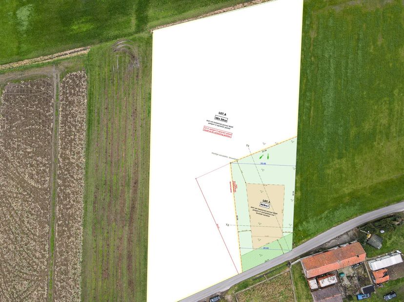 Bent u op zoek naar een uitzonderlijk stuk grond om uw droomwoning te realiseren? Dan is dit unieke perceel precies wat u zoekt. Met een totale opperv