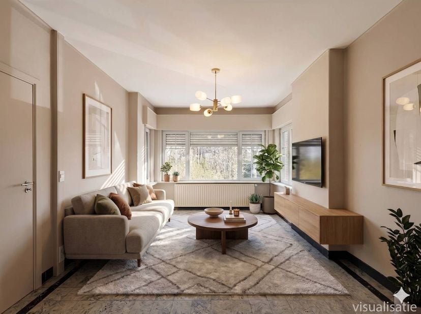 Deze te renoveren woning is de perfecte opportuniteit voor wie op zoek is naar een eigendom die volledig naar eigen stijl en wensen ingericht kan word
