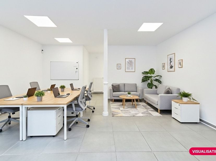 Dit commercieel gelegen en moderne kantoor te huur bevindt zich op een toplocatie in Gent, vlak bij Gent Zuid en op wandelafstand van de Korenmarkt. H