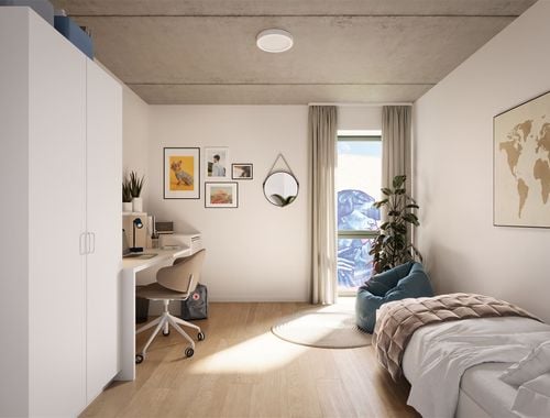                                         Kot-Kamer te huur in Gent, € 500
