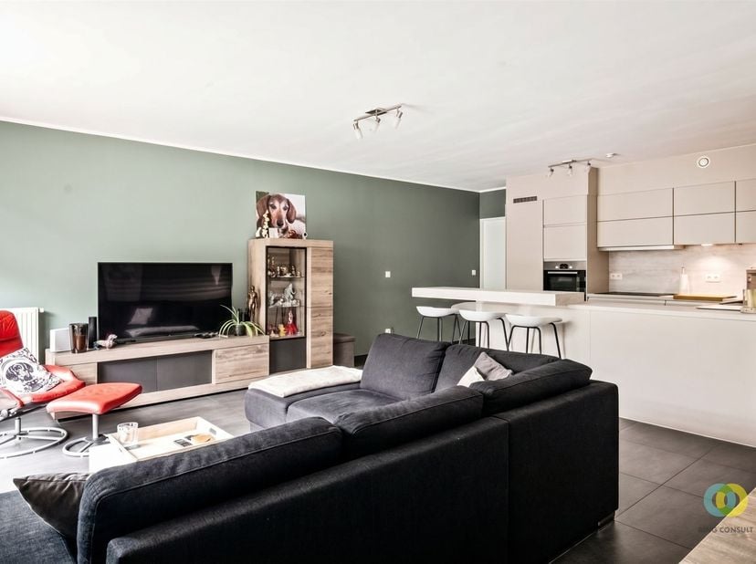 Ontdek dit uitstekend onderhouden gelijkvloers appartement in Vilvoorde, gelegen in een recent gebouw (2013) met lift, net buiten het centrum. Dankzij