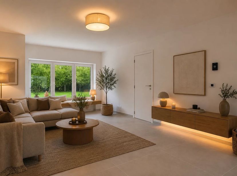 Deze volledig gerenoveerde woning (2023) biedt modern comfort en energiezuinig wonen in een rustige, landelijke omgeving in Borgloon. Met een conforme