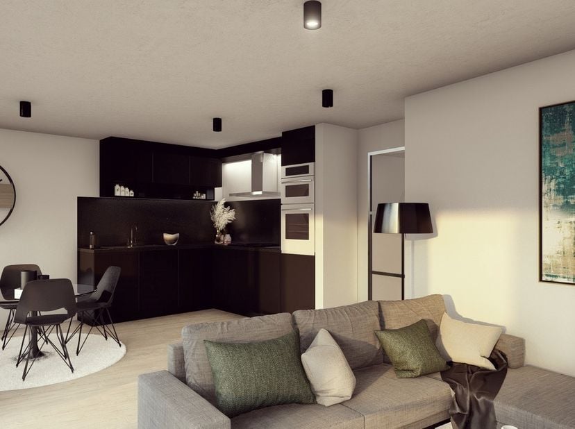Dit appartement maakt deel uit van Residentie ‘Albatross’, een residentie bestaande uit 7 wooneenheden, gelegen in hartje Lanaken. Je bevindt je hier