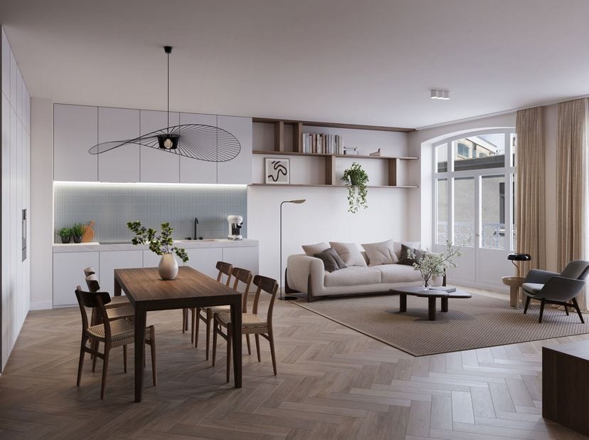 In het centrum van Blankenberge lanceren we het project, Maison Duysburgh. In totaal verrijzen er 39 appartementen ontworpen door het Blankenbergs arc