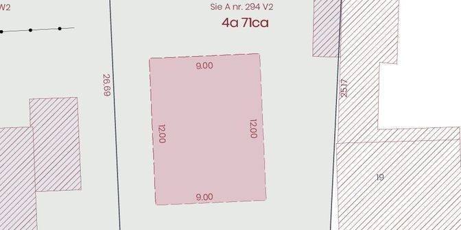 Grond te koop in Thewitstraat 20+1, 3891 Borlo