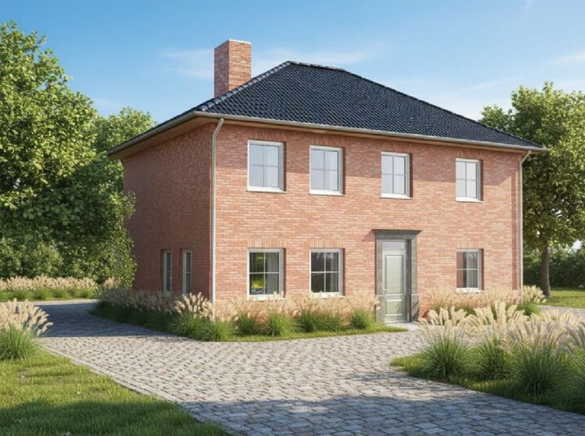 Zie je jezelf al staan voor deze voorbeeldwoning? Perfect. Wij luisteren naar jouw behoeftes en budget én ontwerpen zo een woning op maat. Dat klopt,