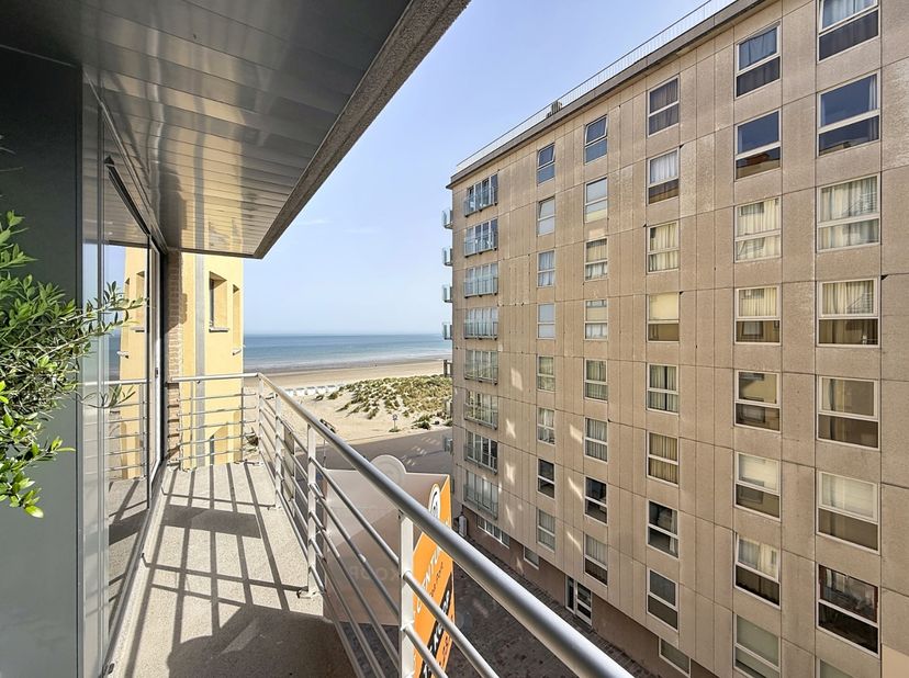 Schitterend gerenoveerd doorloopappartement met hoogwaardige afwerkingen op topligging te Nieuwpoort-Bad, gelegen in een zijstraat van de Zeedijk en o