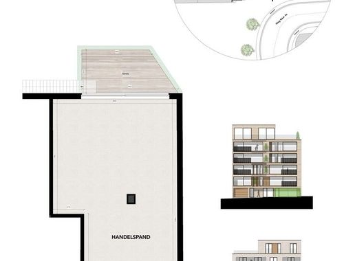                                         Bureaux dans un immeuble d’app. à vendre à Genk, € 380.000
