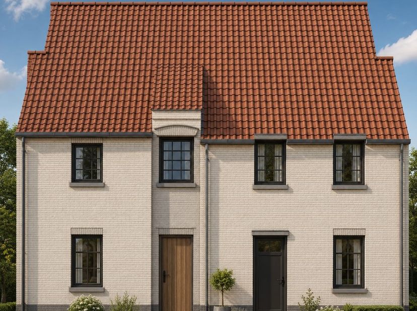 Deze nieuwbouwwoning is gelegen in de aangename Banneuxwijk in Hasselt en combineert hedendaags wooncomfort met ruimte en een praktische indeling.<br