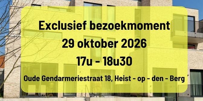 Project te koop in Oude Gendarmeriestraat 18, 2220 Heist-op-den-Berg