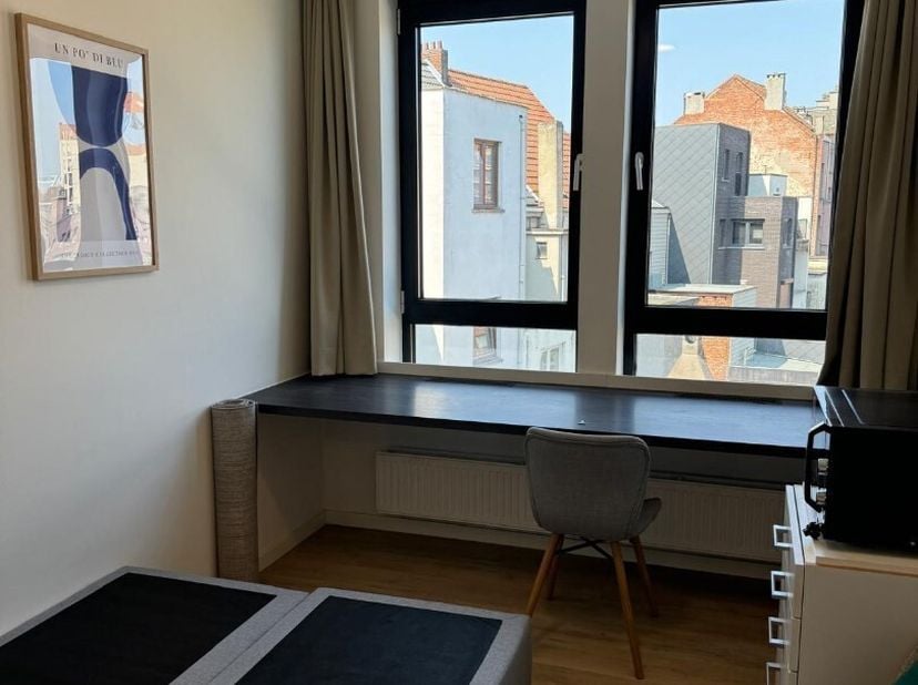 Bemeubelde studentenkamer in residentie LUCIA, Antwerpen<br />
Ben je op zoek naar een kamer in Antwerpen? Dan is residentie LUCIA de perfecte plek vo