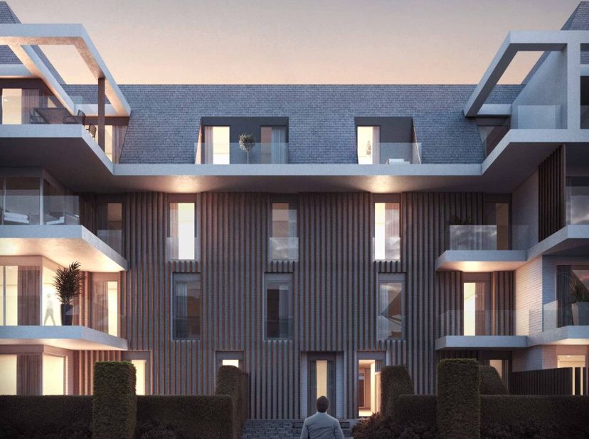 [[ CE BIEN PARTICIPE À LA JOURNÉE MAISONS OUVERTES ERA LE 13/6 DE 14:30 À 15:30 ]] Nieuport : Luxueux appartement traversant neuf avec terrasse spacie