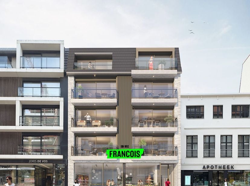 Résidence Marie :<br />
Le cabinet d'architectes GC Architects et D'hoore Construct ont élaboré une proposition magnifique, contemporaine et tendance