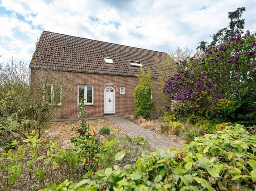 Prachtig gelegen eigendom te midden de weilanden in Berlaar-Heikant aan de Heidestraat, doodlopend en omringd door de natuur en agrarisch gebied.<br /