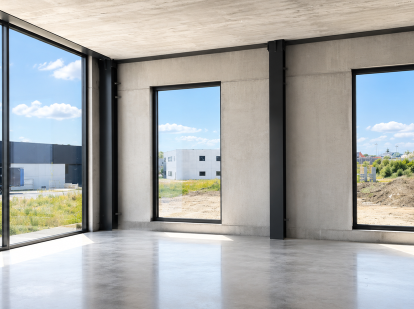 Ontdek het gloednieuwe KMO-project Gruuthuse in Oostkamp.<br />
Dit modern bedrijvenproject bevindt zich op een strategische locatie in het hart van W