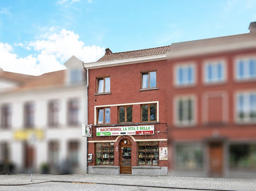 GERENOVEERDE OPBRENGSTEIGENDOM op een UITMUNTENDE LIGGING in het CENTRUM van OUDENAARDE met UITZICHT OVER DE SCHELDE. Dit INVESTERINGSPROJECT omvat 3