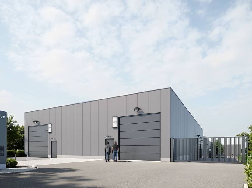 KMO-project KREA<br />
<br />
Nieuwbouw KMO-units te koop in project Krea gelegen langs de Langemarkstraat te Zonnebeke. De units hebben een bruto opp