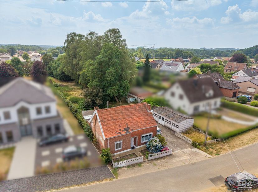 Te renoveren woning in een groene en rustige omgeving in Lummen. De ligging vlakbij de wandelroutes aan de Willekensberg zorgt voor een aangename woon