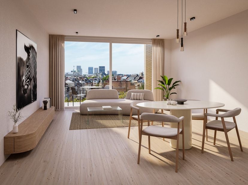 Nieuwbouwappartement in Residentie Kasteelplein op wandelafstand van het Theaterplein, zuid, winkels, restaurants en scholen. 6% BTW mogelijk.<br />
<