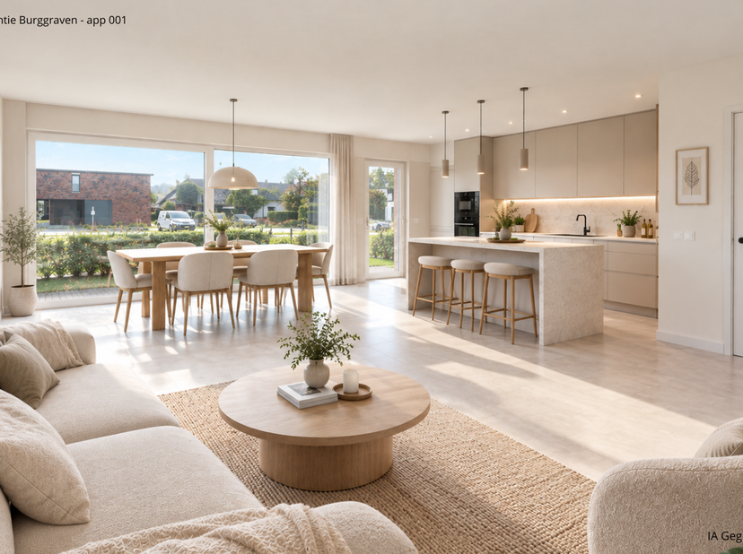 Appartement te koop in Korianderstraat 39 bus 001,
                    9940 Evergem