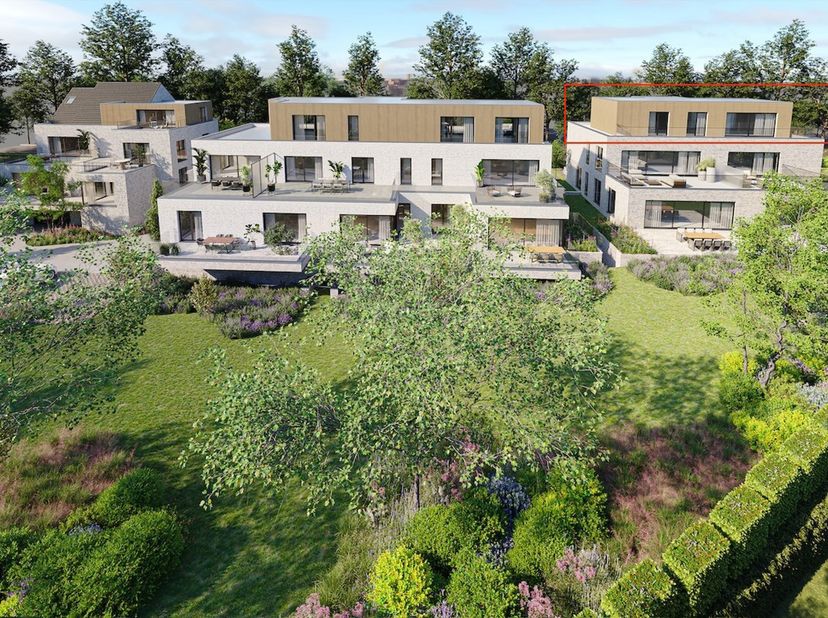 40% REEDS VERKOCHT !<br />
RESIDENTIE LE JARDIN – BILZEN<br />
Tussen groen en elegantie verrijst een nieuw woonproject dat tijdloze klasse ademt. Ach